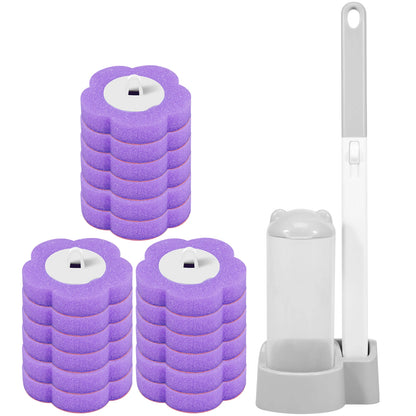 Disposable Toilet Brush Set