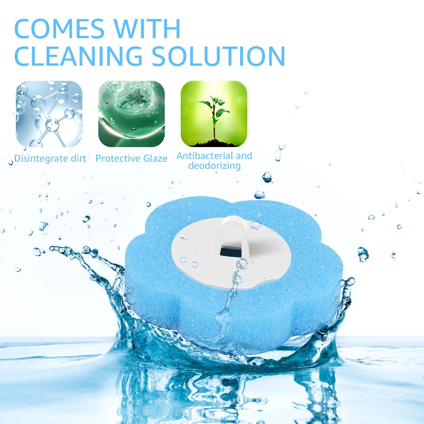 Disposable Toilet Brush Set