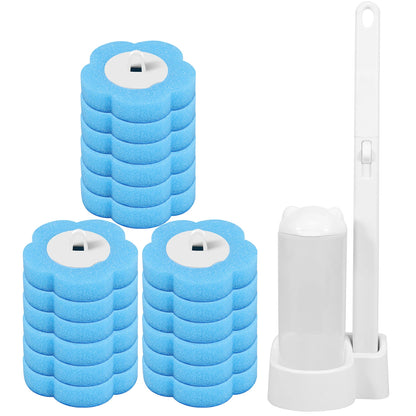 Disposable Toilet Brush Set
